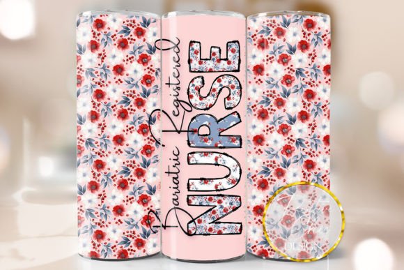 Bariatric Nurse Tumbler Wrap Sublimation: Graphics for Crafts & Branding