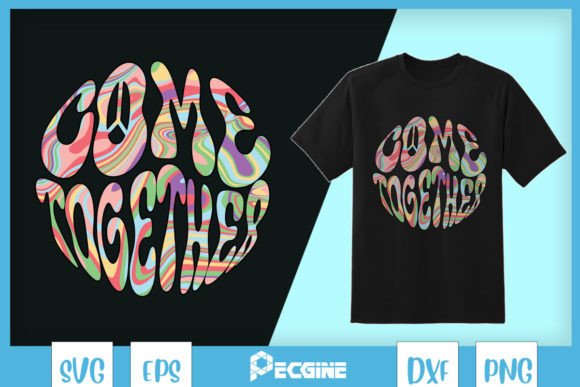 Kool Karma Tie Dye Unity SVG: Graphics for T-Shirt Designs
